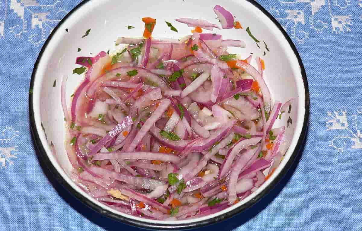 salsa criolla ingredientes